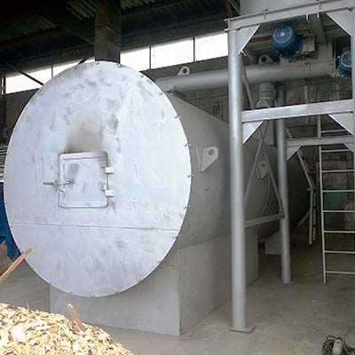 Equipment for cooling and drying