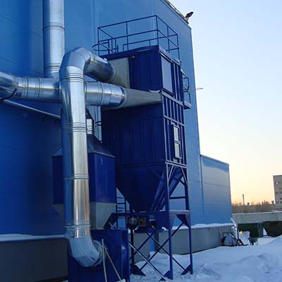 КАРТРИДЖНЫЕ ФИЛЬТРЫ С ИМПУЛЬСНОЙ ПРОДУВКОЙ КФ-И