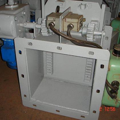 Задвижка реечная роликовая ручная\электрическая 6